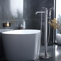 Напольный смеситель Aquatek Классик AQ1545CR хром