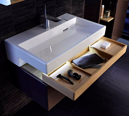 Мебель для ванной Jacob Delafon Terrace 100 см ледяной коричневый