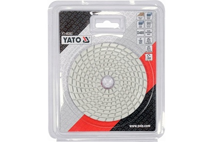 Диск алмазный шлифовальный 100 мм, Р400 Yato YT-48203