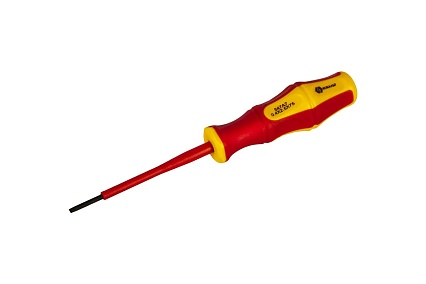 Отвертка Ultra Grip SL 2,5 х 75 мм CR-V КОБАЛЬТ 646-430