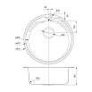 Кухонная мойка Iddis Suno 51 см шелк SUN51S0i77