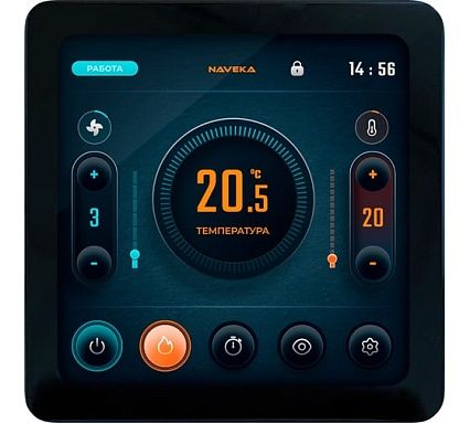 Установка вентиляционная приточно-вытяжная Naveka Node5- 315(50m)/RP-M,VEC(Bs280),W2 Vertical с пультом TS4 УН-00011719