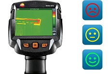 Тепловизор Testo 872 комплект с термогигрометром 605i 0560 8724