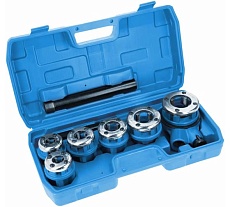 Набор клуппов для нарезания резьбы Hoegert Technik 1/4 - 5/4 HT1P635