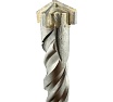 Бур 25x400 мм, SDS MAX, по бетону, X-TYPE Diamond Industrial DIDBURMAX25400