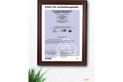 Диэлектрическая крестовая отвертка Deli dl516100 ph2x100мм (сертификат vde до 1000в, магнитный наконечник, сталь cr-v, рукоять pp+tpr) 110592