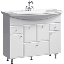 Тумба с раковиной Aqwella Барселона Люкс 105 см