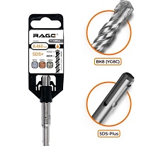 Бур по бетону RAGE 8x460 мм, SDS-plus by VIRA 560846