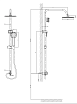 Душевая стойка Rush Bella BL4535-114