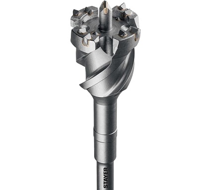 Проломной бур Stayer Hercules-4Х SDS-max 68x500/600 мм 29319-68-600