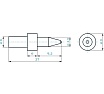 Термосверло H-Tools М5 шаг 0.8мм 4.5x9.2/27мм S=6мм 3650450