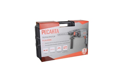 Перфоратор Ресанта П-24-650К 75/3/4