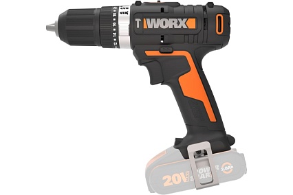 Ударная аккумуляторная дрель-шуруповерт Worx 50 Нм, 20 В, без АКБ и ЗУ WX370.9