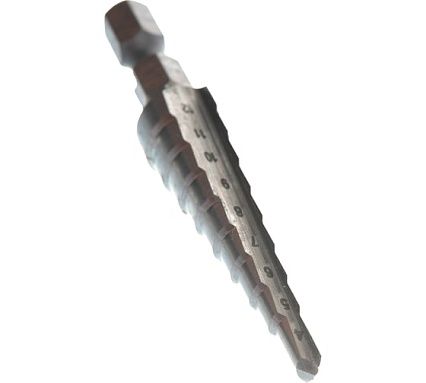 Сверло ступенчатое по металлу (9 ступеней; 4-12 мм; HSS) Makita D-40082