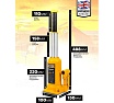 Бутылочный домкрат JCB 10 т, TH910001(58055) JCB-TH910001(58055)