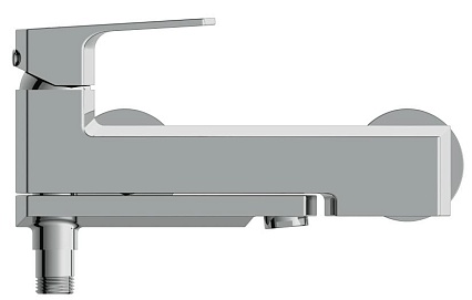 Смеситель для ванны Cersanit Wisla A63056 хром