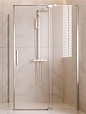 Душевой уголок Vincea Экстенза (Extenza) VSR-4EX101110CL 100/110x100 хром, прозрачное
