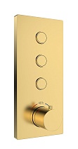 Душевой набор Vincea VSFW-433T1BG термостат, брашированное золото