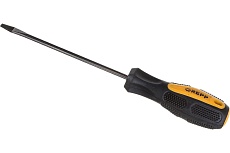 Шлицевая отвертка GREPP SL4*100мм, CrV, 2х-компонентная рукоятка 202-004