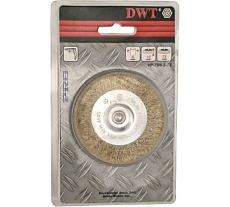 Проволочная щетка плоская DWT 75 мм, BS0.20, двойная блистерная упаковка VP-TB0.2-75