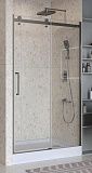 Душевая дверь BelBagno MARINO-2-BF-1-130-C-GM 130x195 прозрачная, оружейная сталь