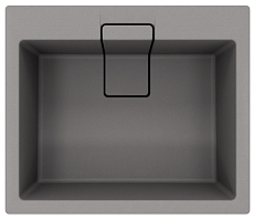 Кухонная мойка Florentina Ривьера 60 см серый шелк, 20.490.D0600.307
