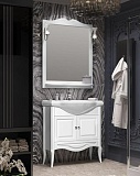 Мебель для ванной Opadiris Брунелла 80 см белый матовый