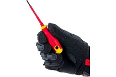 Диэлектрическая отвертка SL 3,0 х 75 мм Stayer 25141-03-07_z01