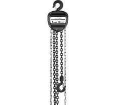 Цепная таль Wiederkraft грузоподъёмность 1000 кг, цепь 3 метра WDK-HSZ-C010X3