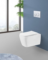 Подвесной унитаз BelBagno Veneto BB132CHR безободковый