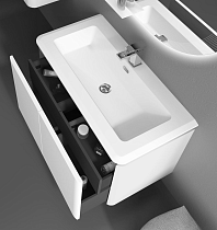 Мебель для ванной Cezares Stylus 95 см Grigio nuvola