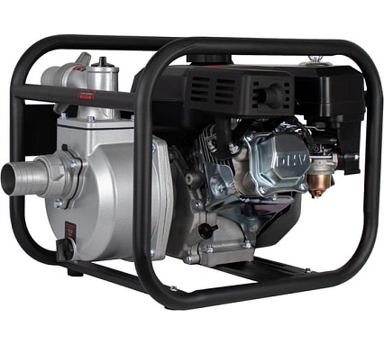 Мотопомпа Verton WP 50/600 7л.с/212см3, 50мм/2", 600л/мин, 36м3/ч, h8м/26, d8мм 01.17548.17552