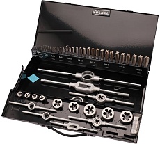 Набор метчиков и плашек VOLKEL M5-M20 HSS-G 47пр V49301