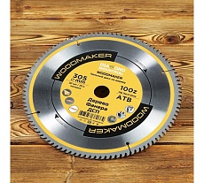 Диск пильный по дереву Woodmaker 305x30/25.4 мм, Z=100 ATB Diamond Industrial DIDD305Z100