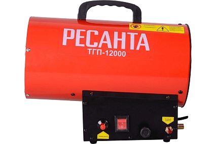 Тепловая газовая пушка Ресанта ТГП-12000 67/1/46