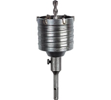 Коронка по кирпичу в сборе с хвостовиком SDS-Plus 80 мм Heller TD19628
