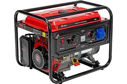 Генератор бензиновый MTX RS-7000, 6 кВт, 230В, ручной стартер 946135