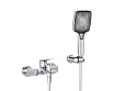 Смеситель для ванны Cezares LINER-VD-01 с душем, хром