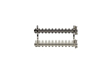 Коллекторный блок с термостатическими вставками и запорными клапанами KROMWELL 1x3/4x12 EU.ST6071250 1x34x12_k