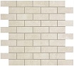 Мозаика Atlas Concorde Boost White Minibrick 30,5x30,5 см, 9BMW