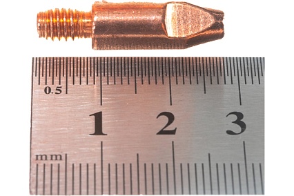Наконечник токосъемный (5 шт; 1 мм; M6x28 мм) Quattro Elementi 771-244