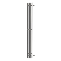 Полотенцесушитель электрический Point Деметра PN12822 П3 120x1200 диммер справа, хром