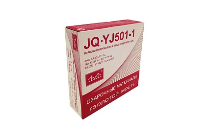 Проволока сварочная порошковая JQ.YJ501-1/Е71Т-1С 1.2 мм, 5 кг GOLDEN BRIDGE 121