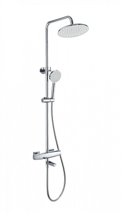 Душевая стойка Wonzon&Woghand Neo WW-B3035-A3-CR термостат, хром