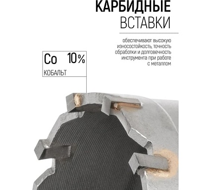Коронка кольцевая с карбидными вставками Профи 30 мм FIT IT 36830