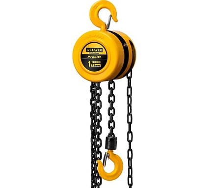 Цепная шестеренная таль Stayer PROLift Profi 4308-1 4308-1_z01