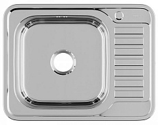 Кухонная мойка Iddis Basic BAS65PLi77 65 см сталь