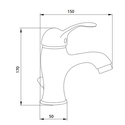 Смеситель для раковины M&Z Delizia DLZ00220