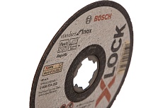 Отрезной диск по нержавеющей стали X-LOCK (125x1x22.2 мм) Bosch 2608619262