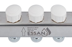 Коллекторная группа Essan GROUP803 нержавейка, 1&quot;x3/4&quot; EK 10 выходов, без расходомеров 180322510-77